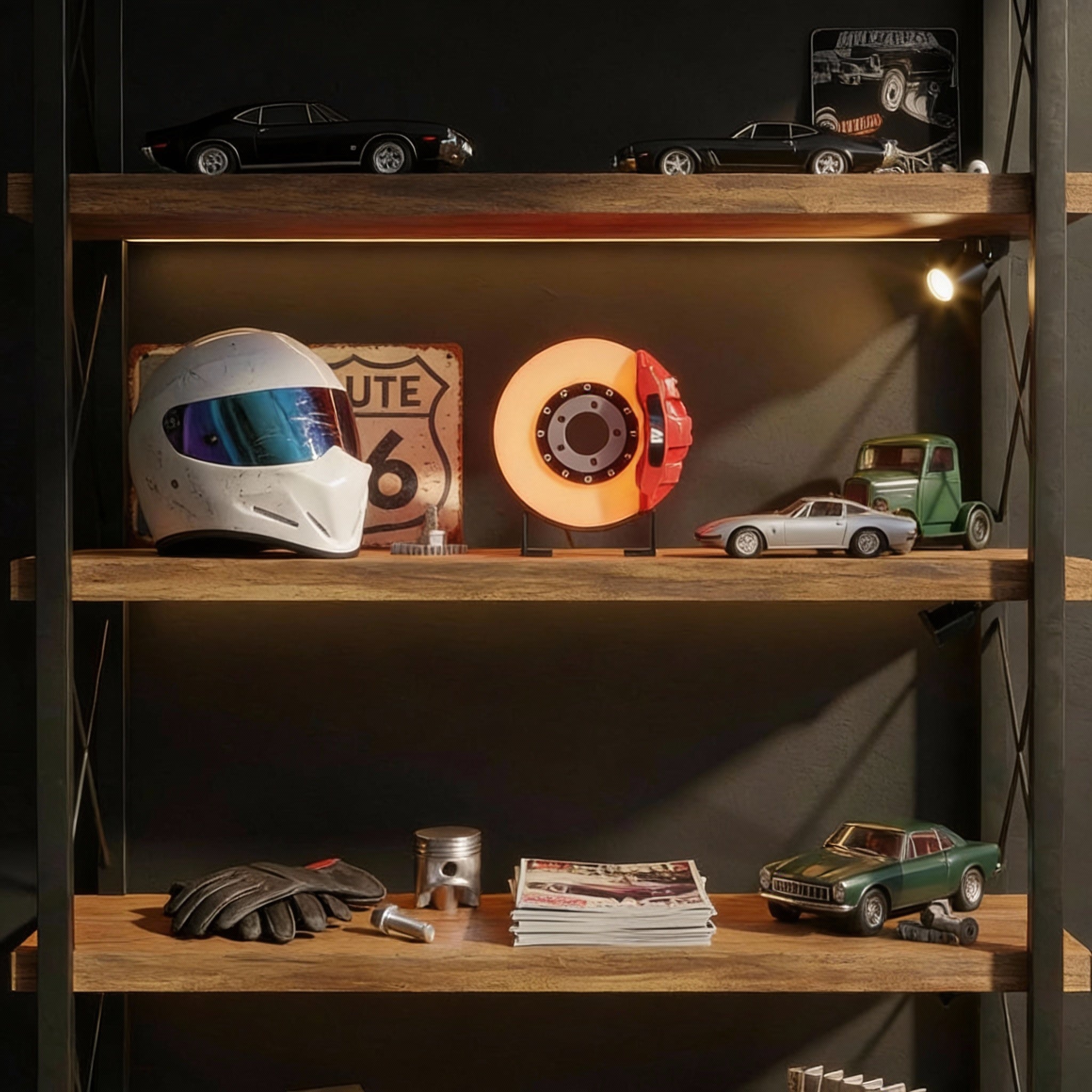 BrakeGlow Disc Lamp™ — High-Performance Brake Disc Ambient Lamp