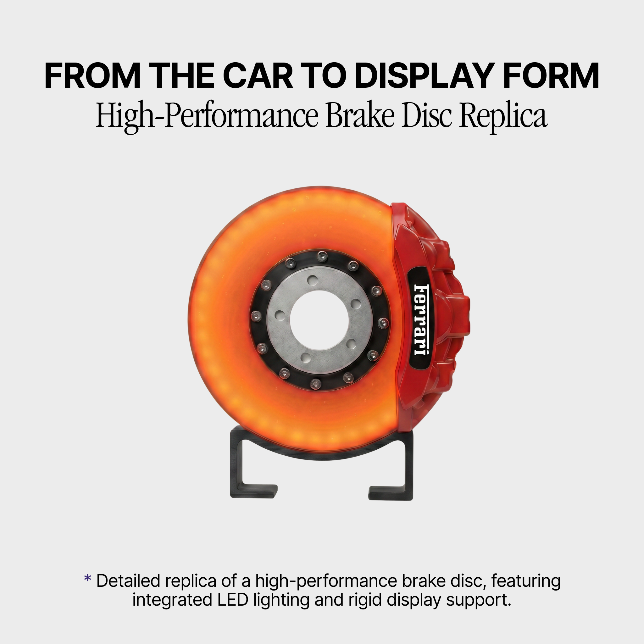 Brake Disc Lamp™ | Ferrari Edition