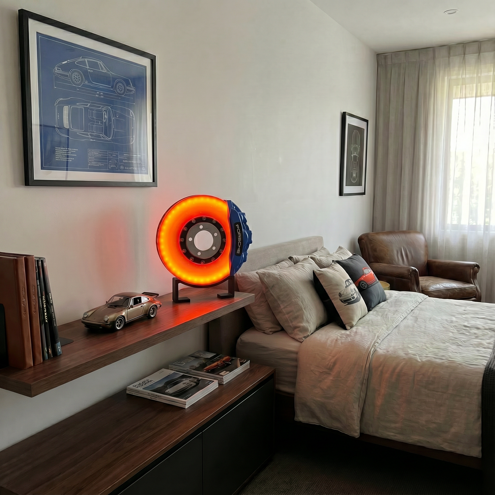 Brake Disc Lamp™ | Porsche Edition