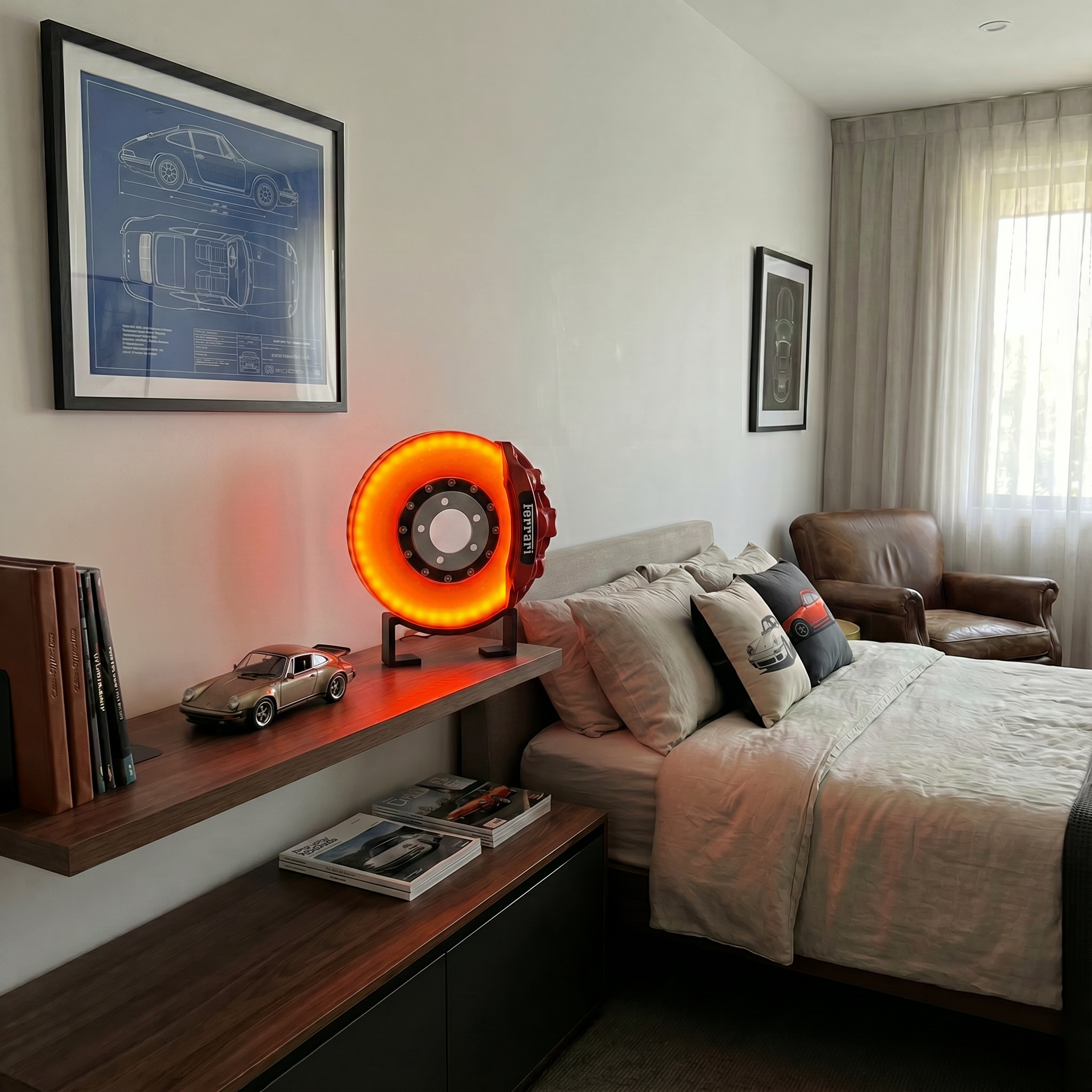 Brake Disc Lamp™ | Ferrari Edition