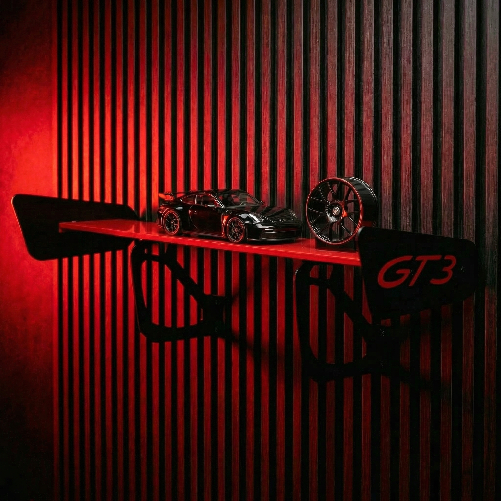 Spoiler Shelf GT3 RS Red Blade