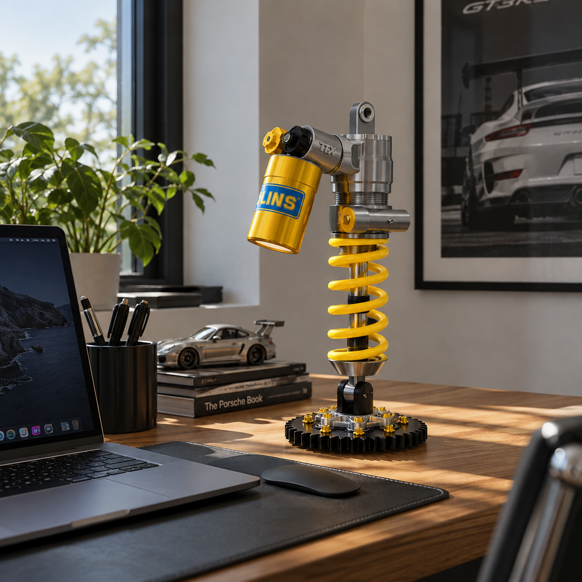 Industrial Style LED Desk Lamp
