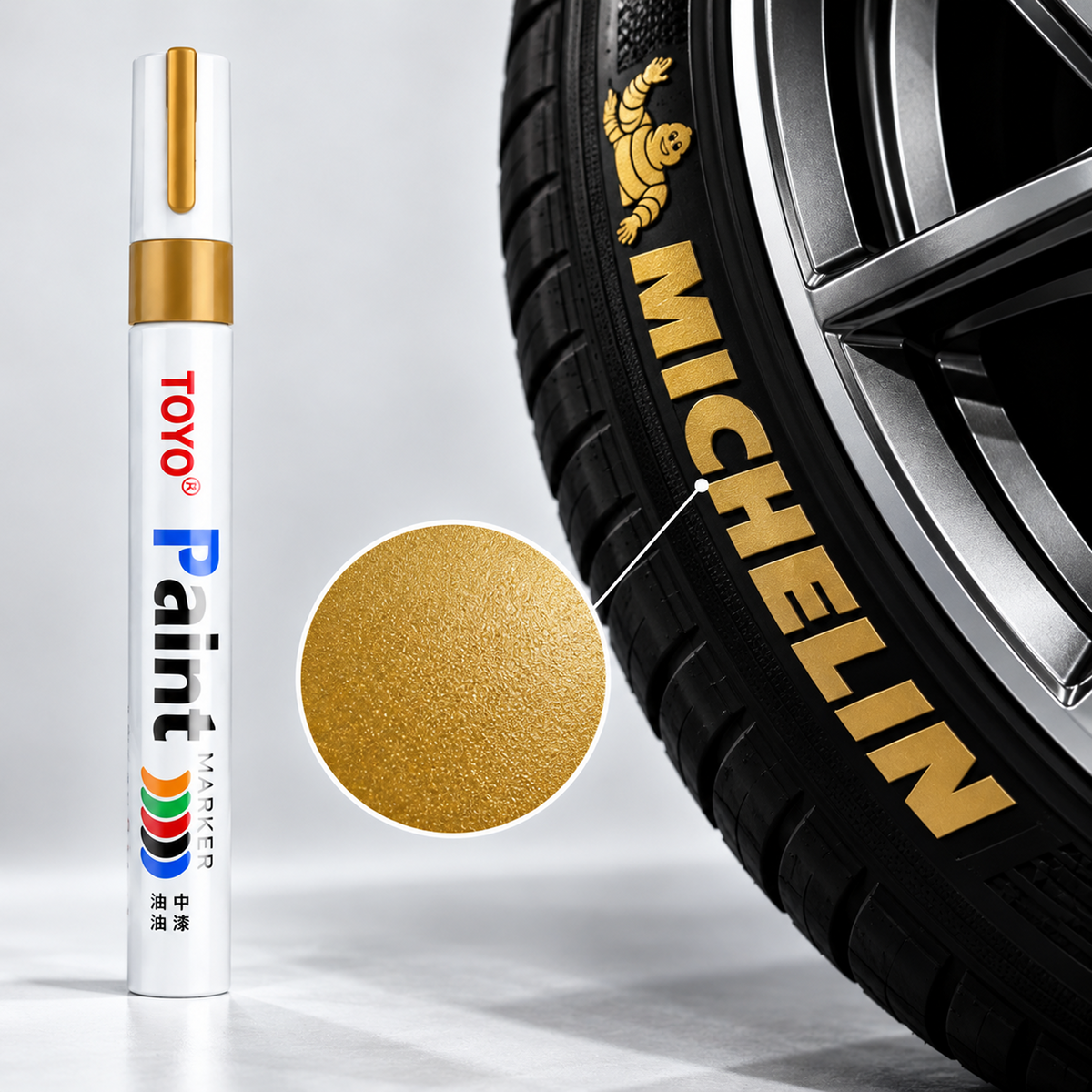 Waterproof Oil-Based Paint Marker