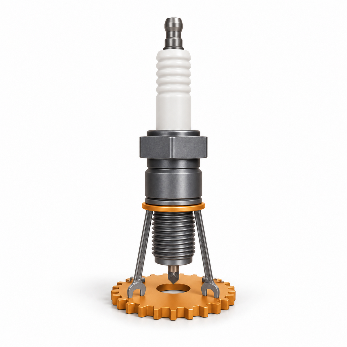Spark Plug Shaped Industrial Lamp