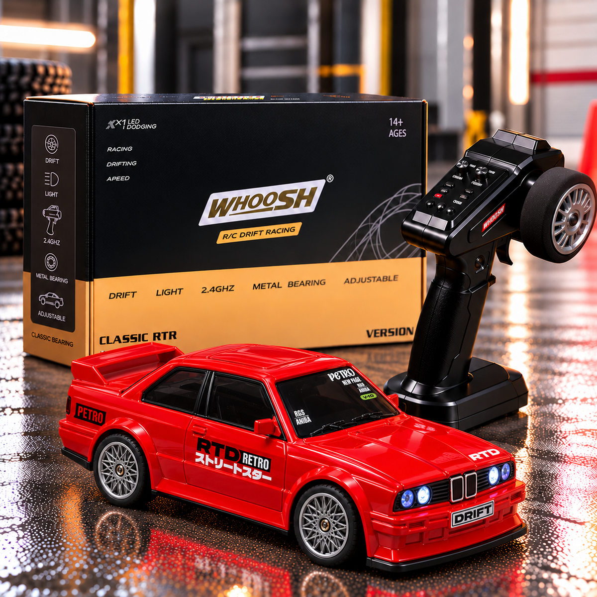 BMW E30 M3 4WD RC Drift Car