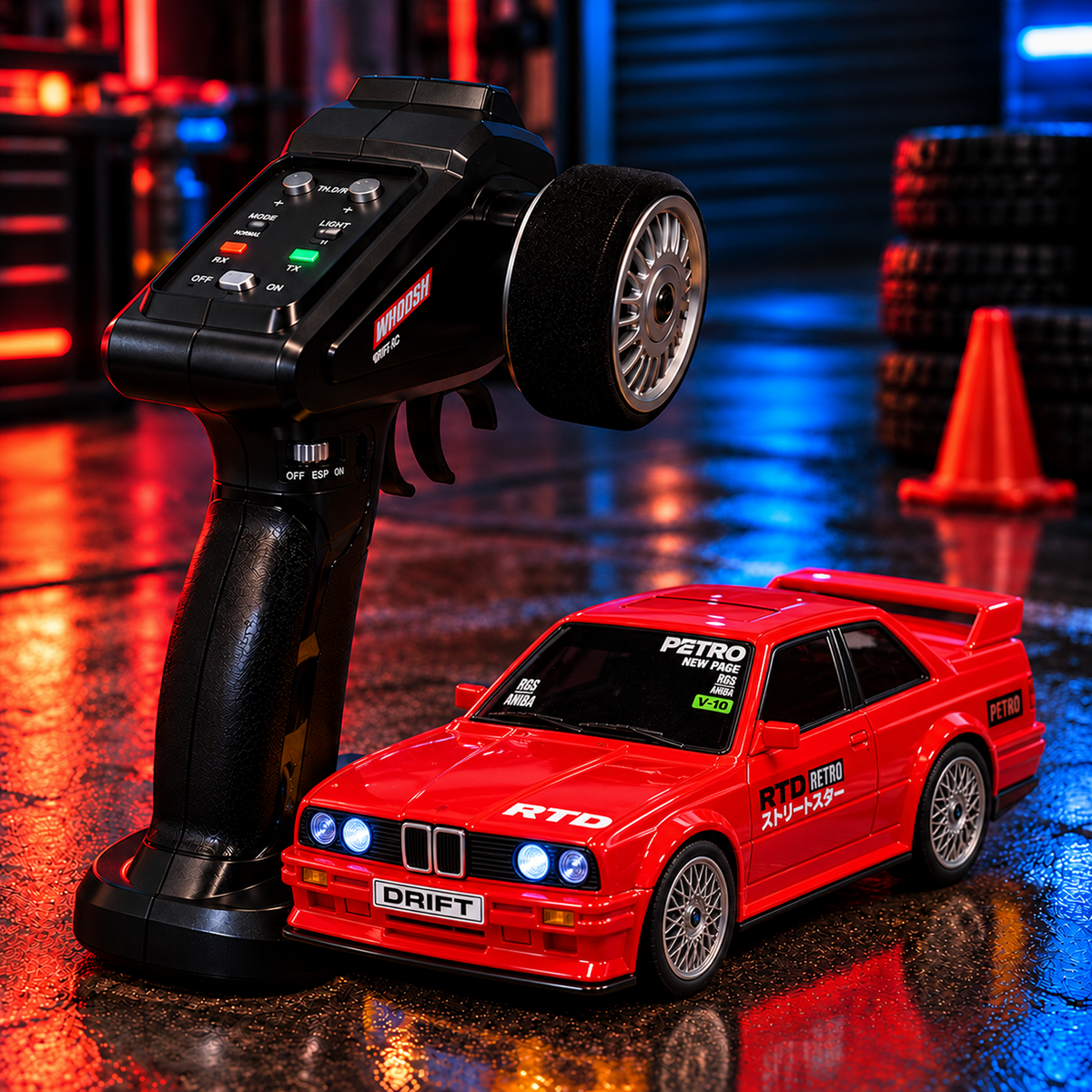 BMW E30 M3 4WD RC Drift Car