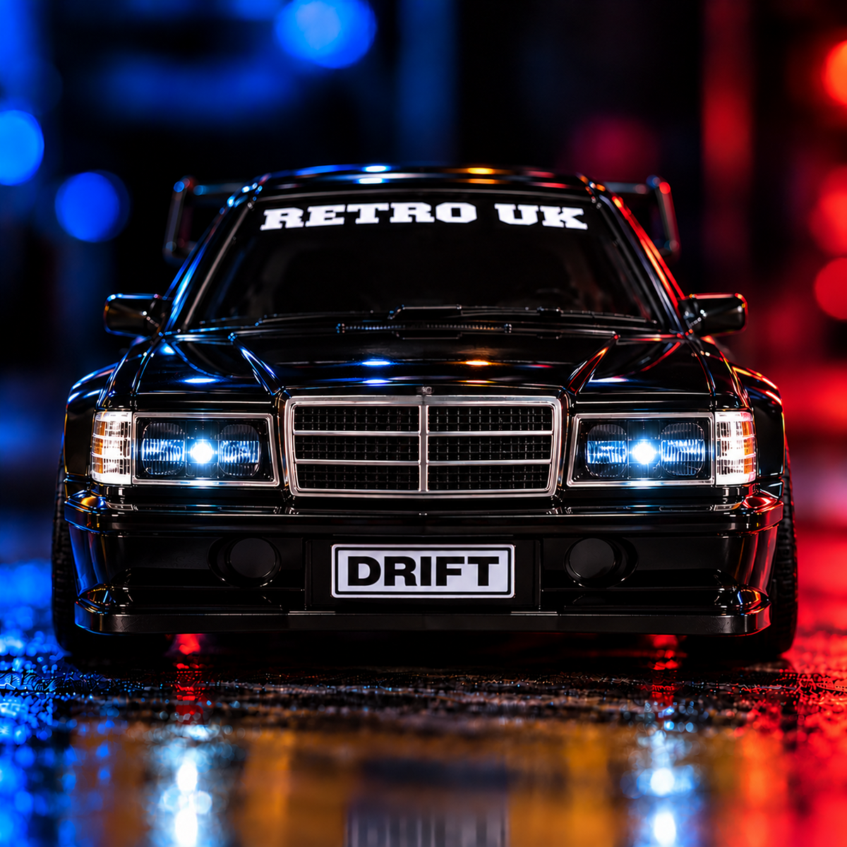 Mercedes-Benz 190E 4WD RC Drift Car