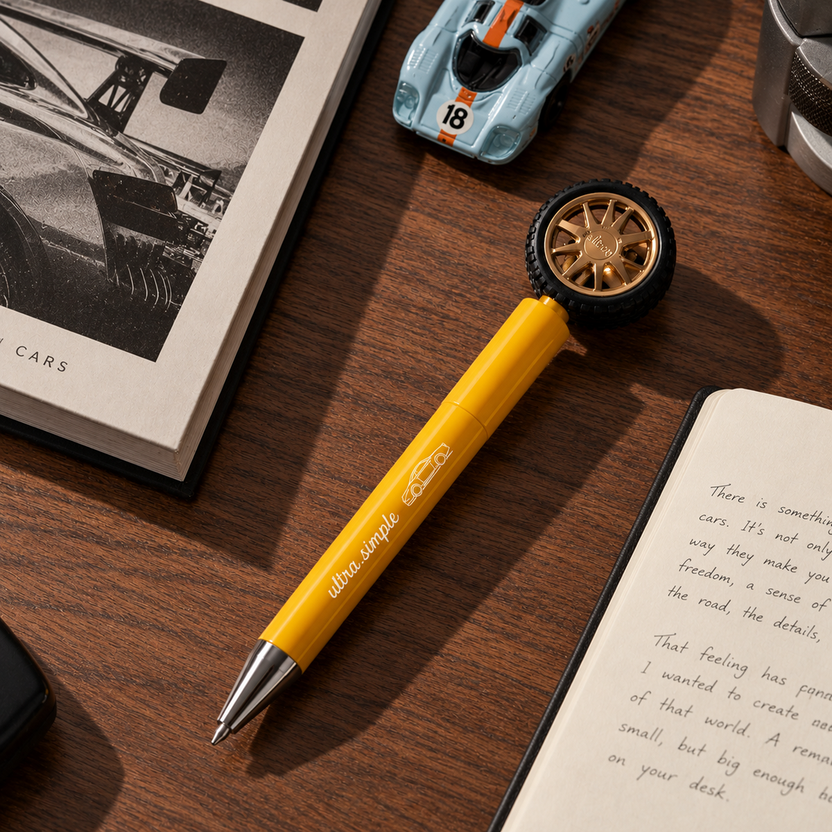 Rotating Fidget Spinner Gel Pen