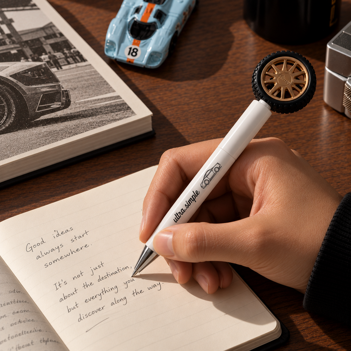 Rotating Fidget Spinner Gel Pen