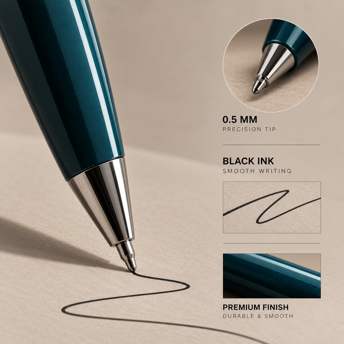 Rotating Fidget Spinner Gel Pen