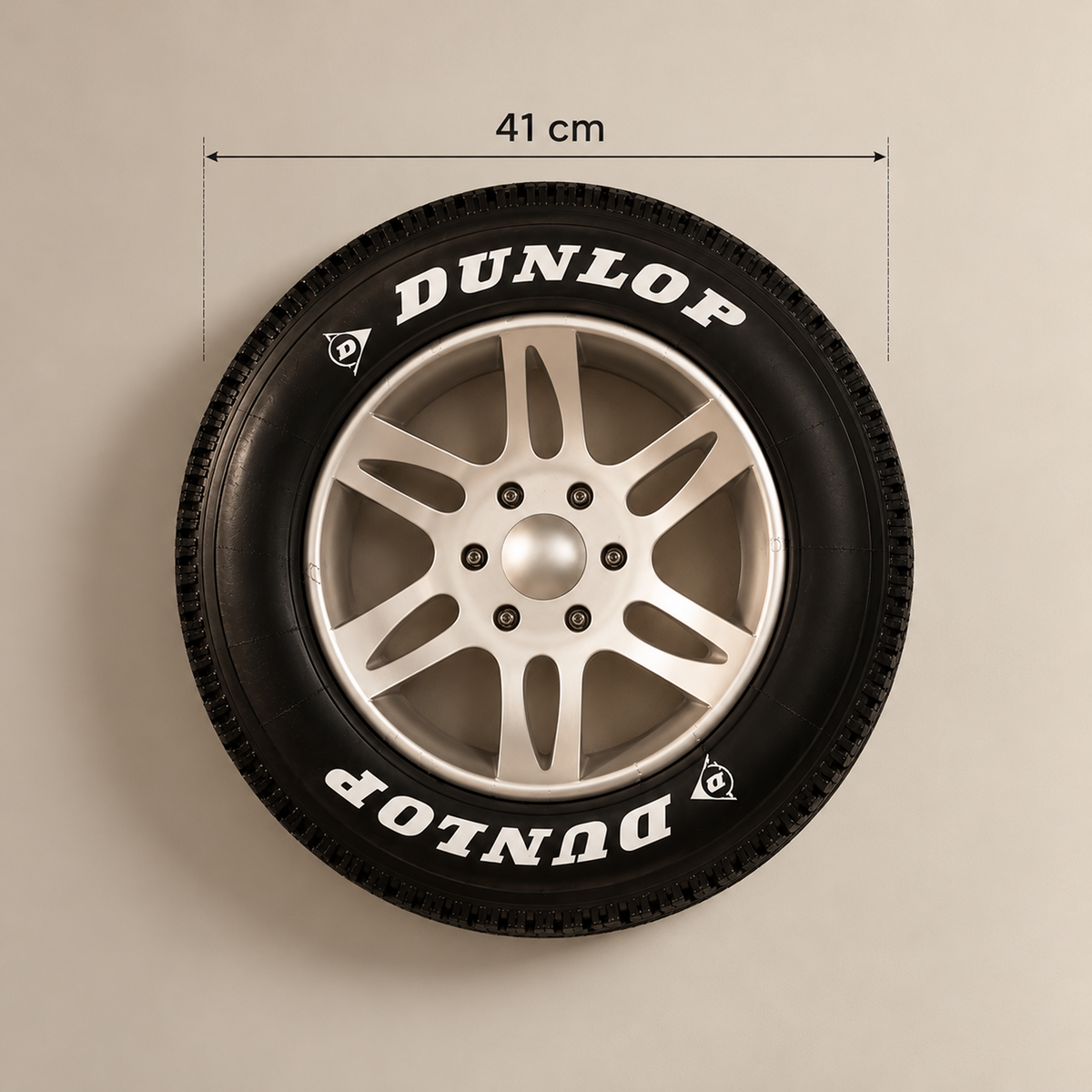 Dunlop Heritage Wheel Wall Decor