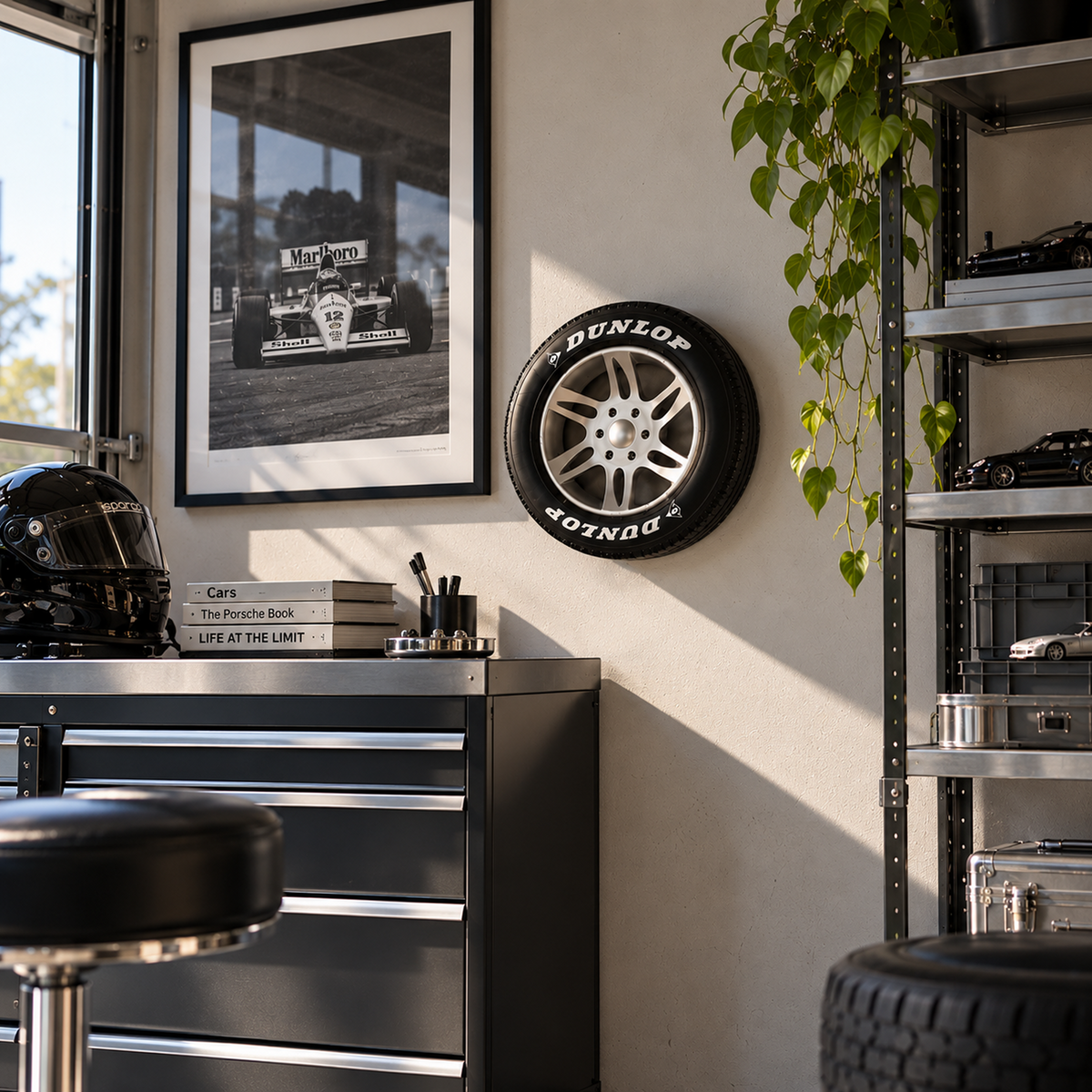 Dunlop Heritage Wheel Wall Decor
