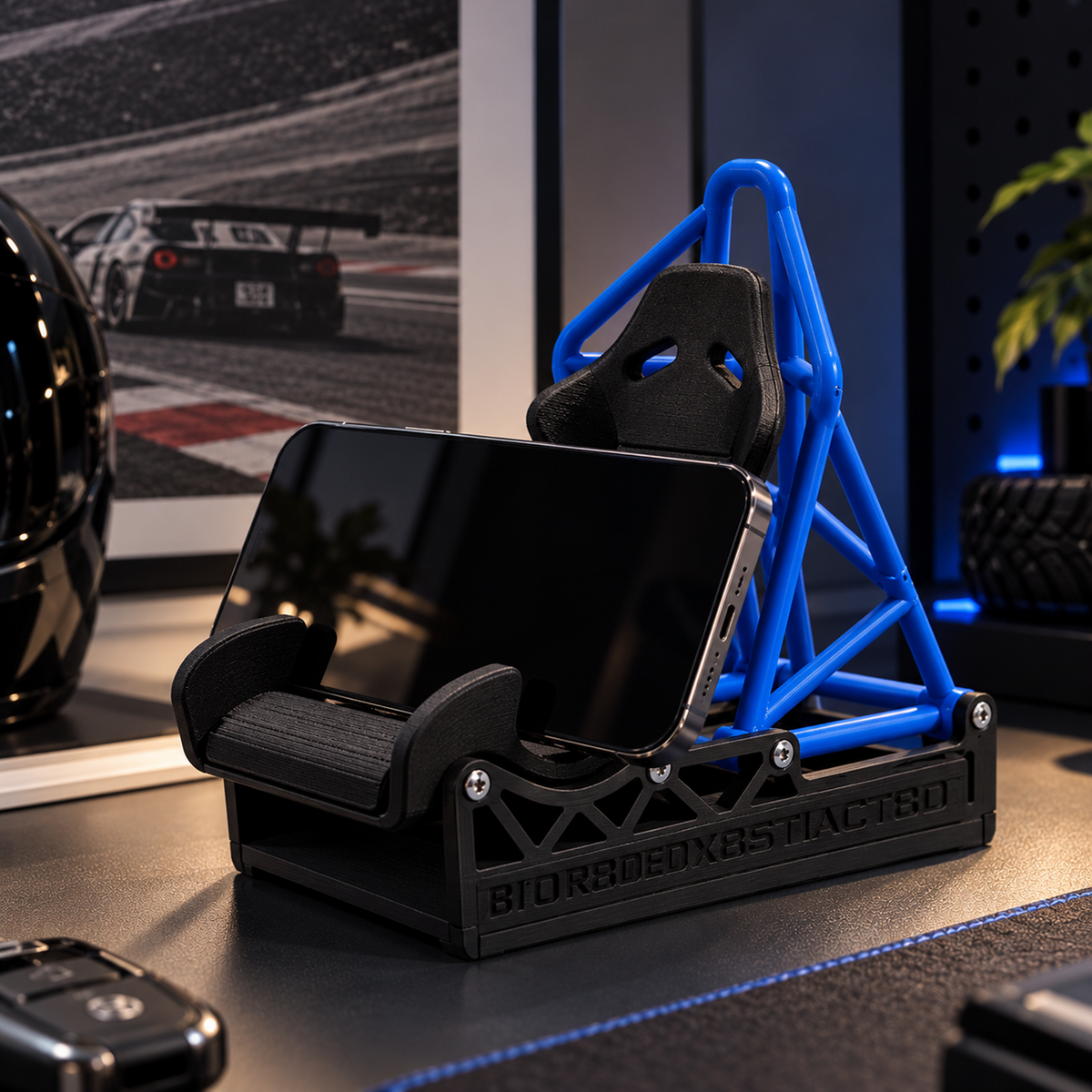 Racing Seat Phone Stand