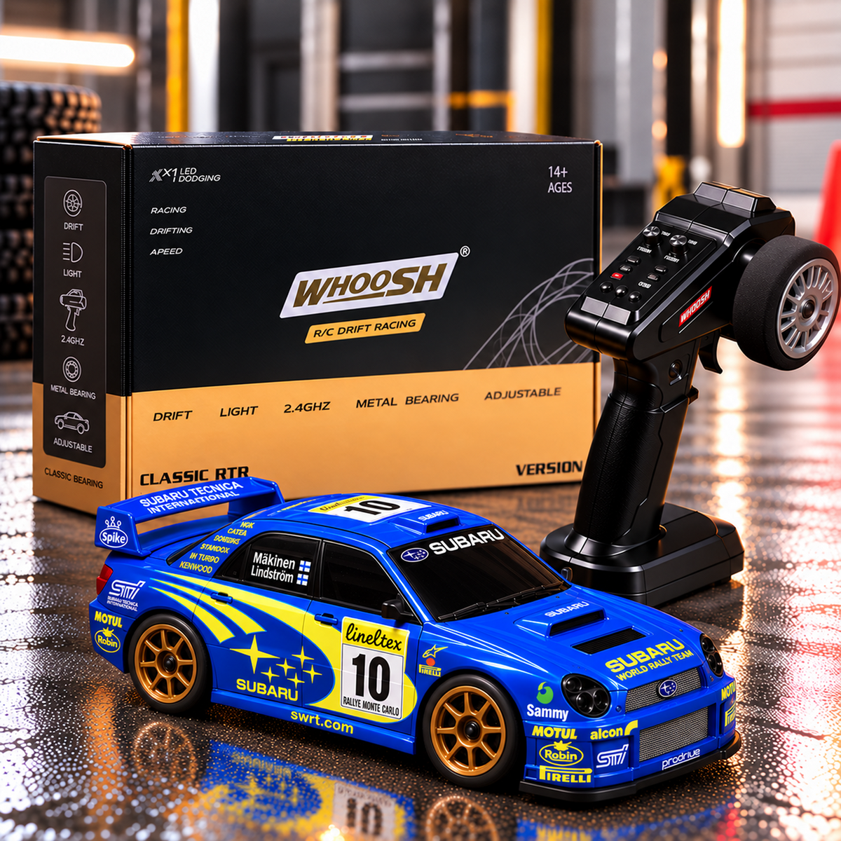 Subaru WRX STI WRC 4WD RC Drift Car
