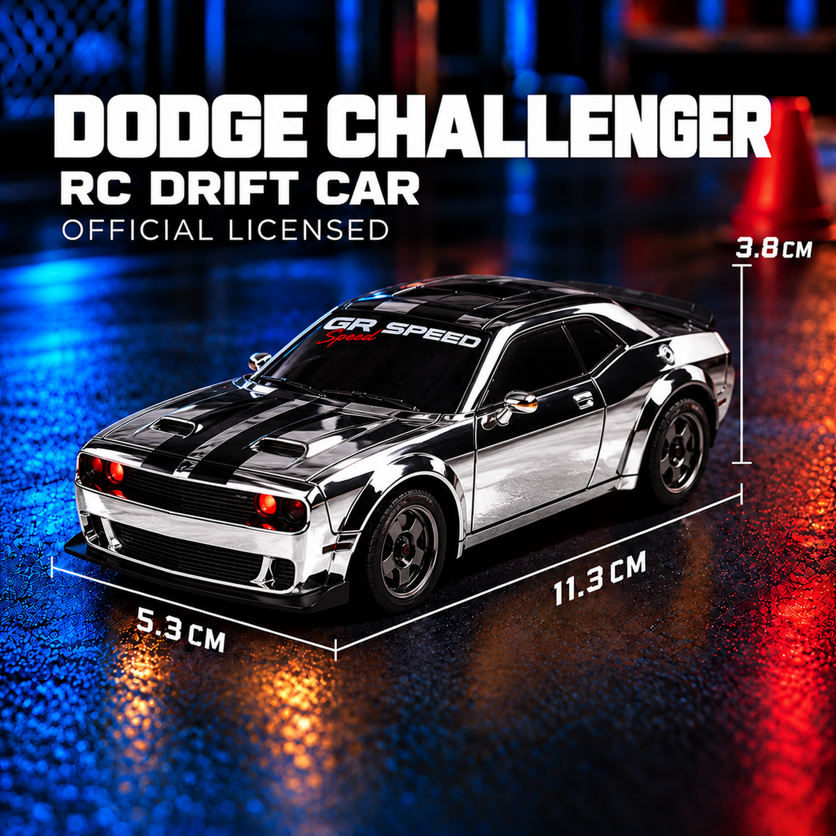Dodge Challenger 4WD RC Drift Car