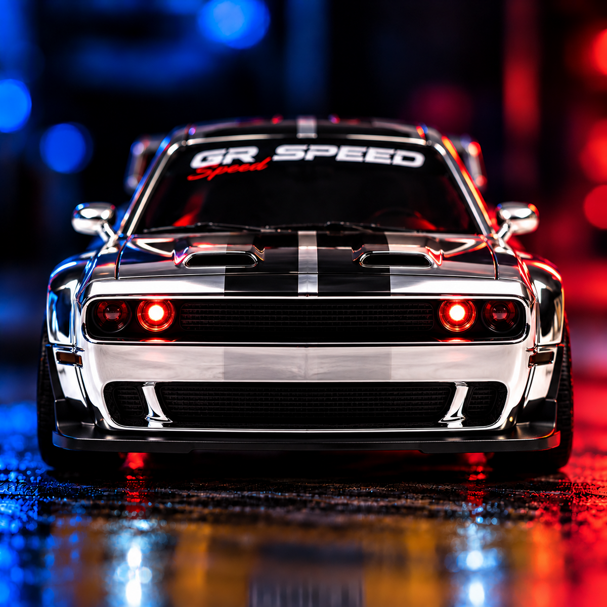 Dodge Challenger 4WD RC Drift Car