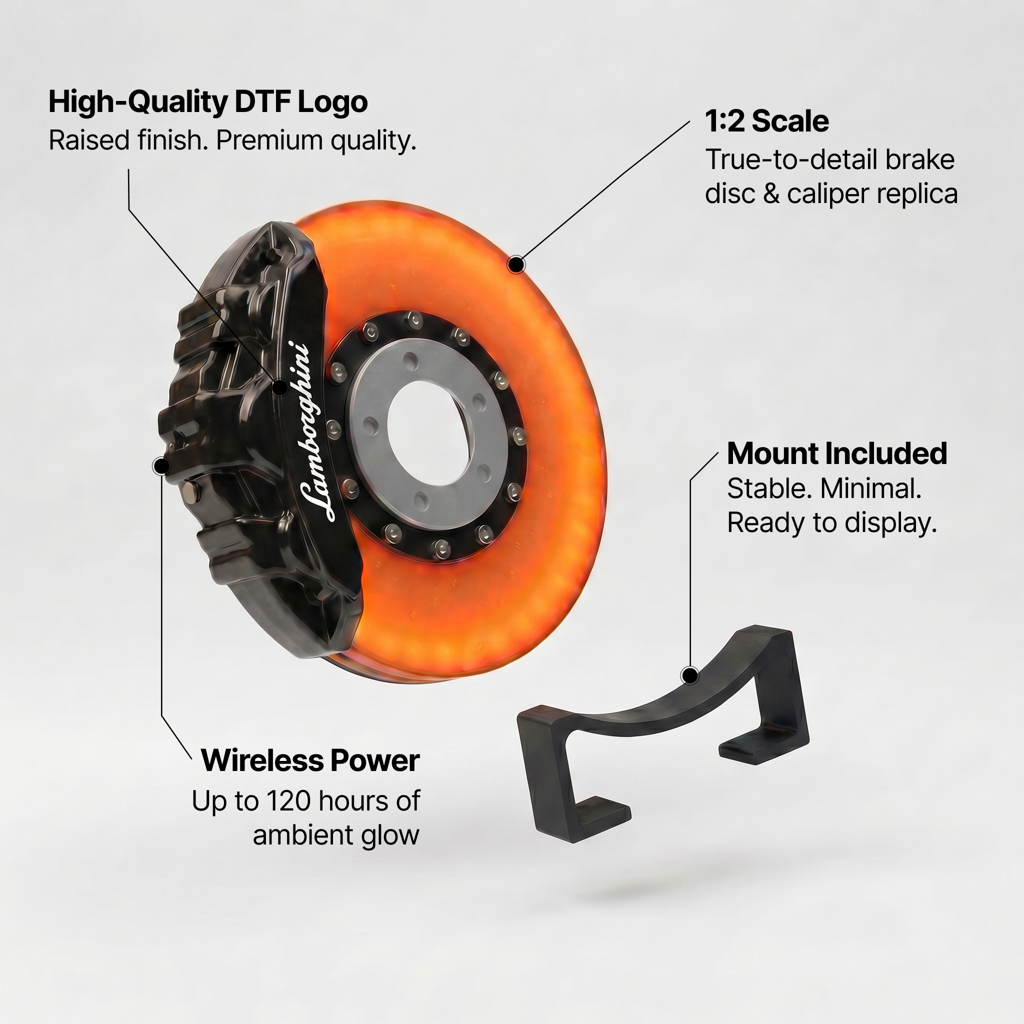 Brake Disc Lamp™ | Lamborghini Edition