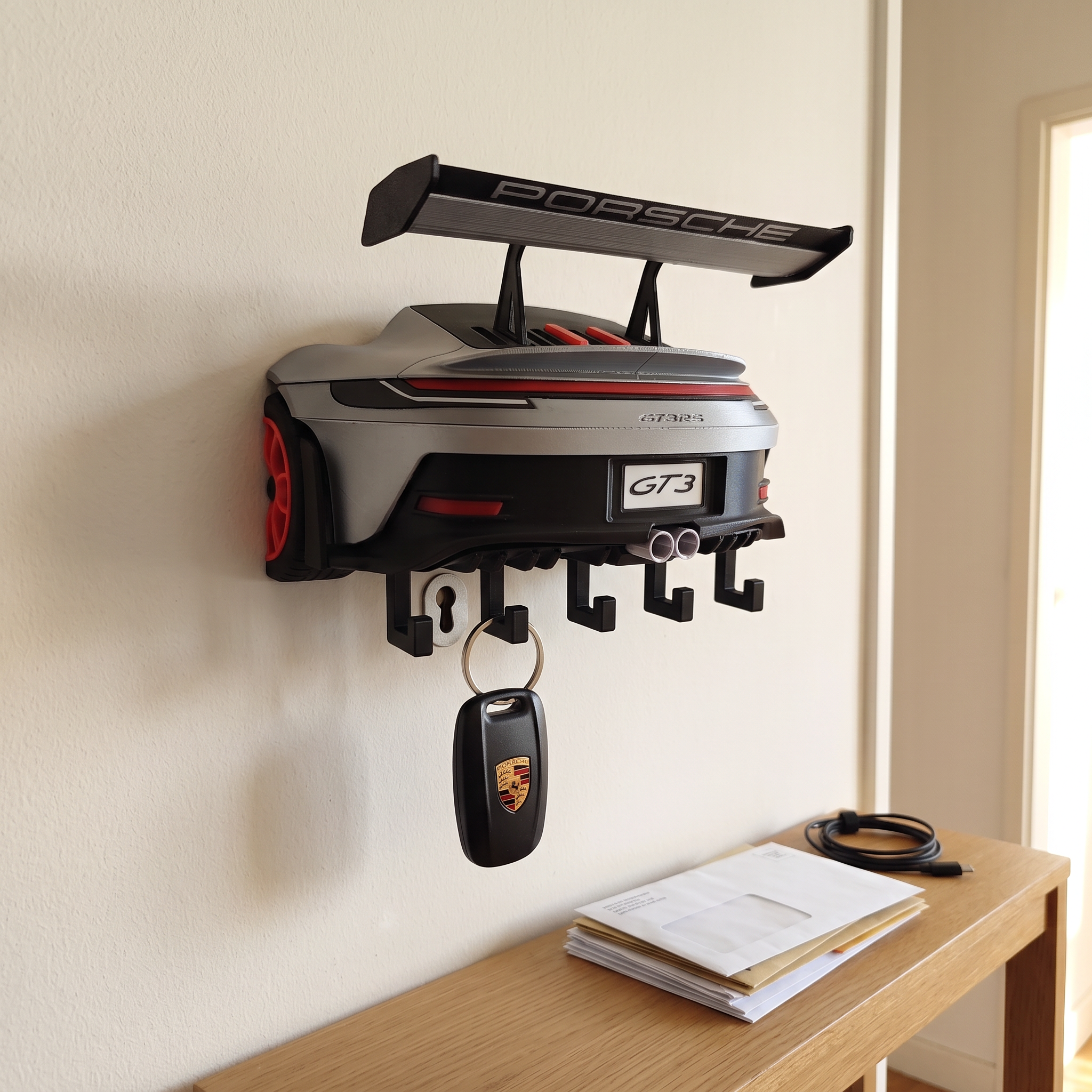 GT3RS Rear Wing Key Hook