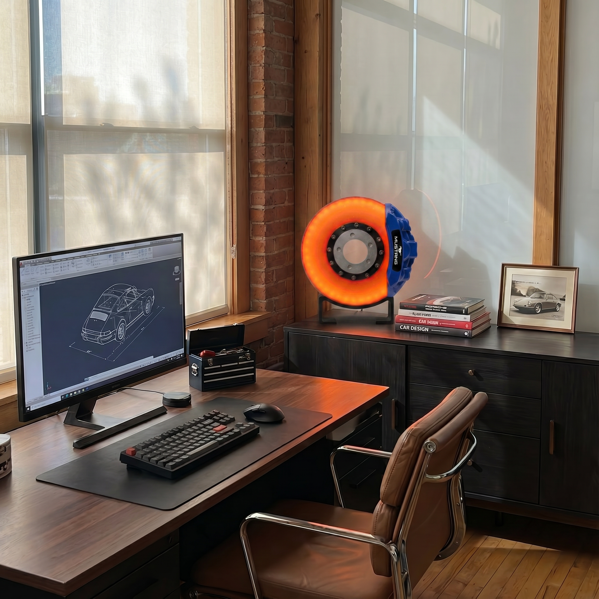 Brake Disc Lamp™ | Mustang Edition