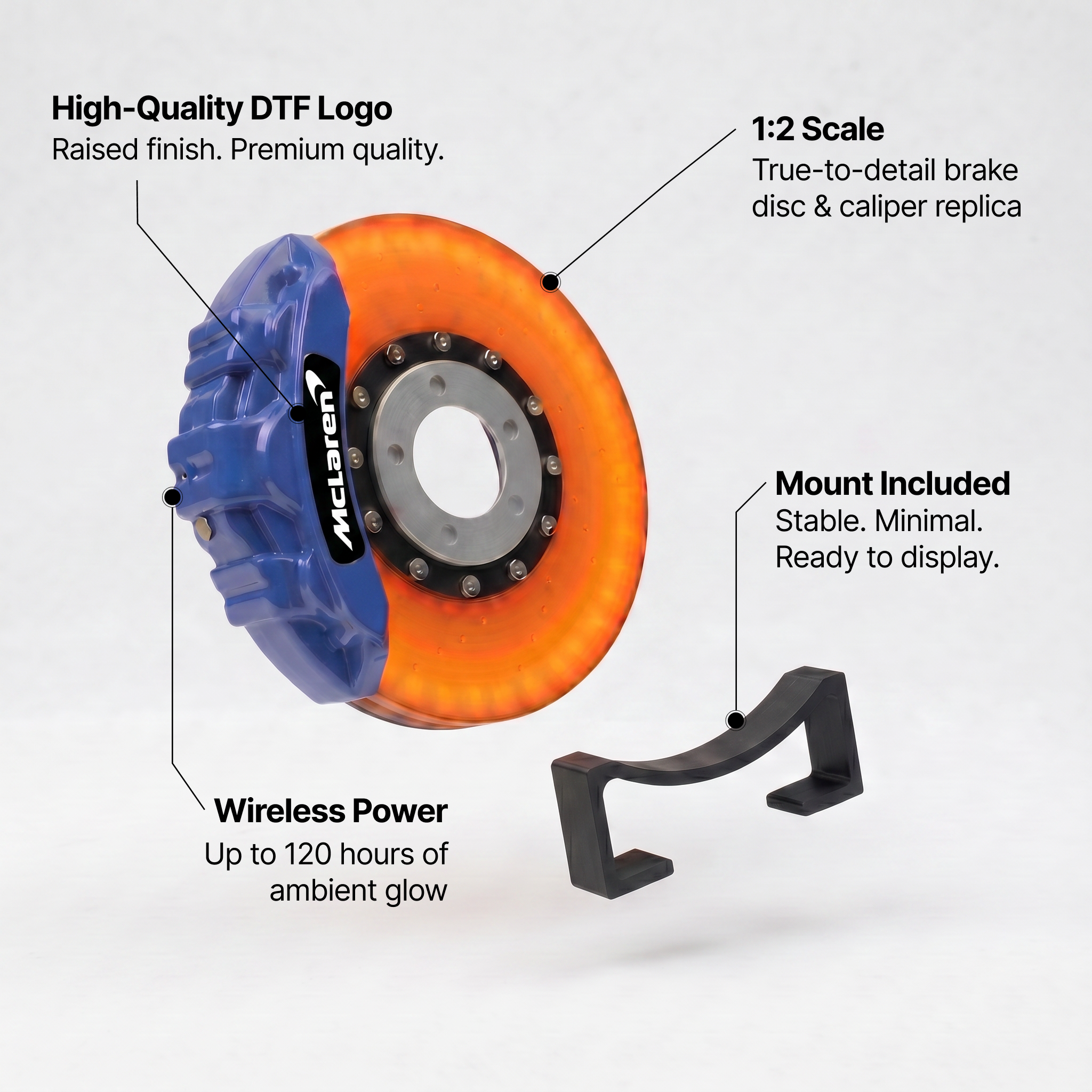 Brake Disc Lamp™ | Mclaren Edition