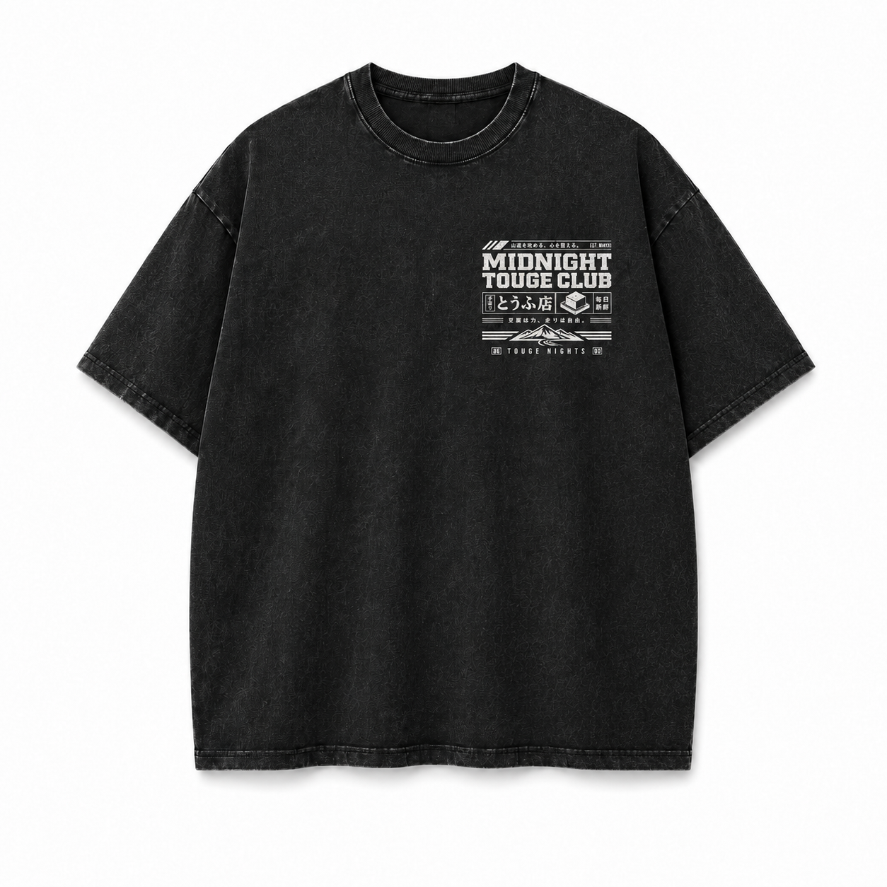 Midnight Touge Club Vintage Tee
