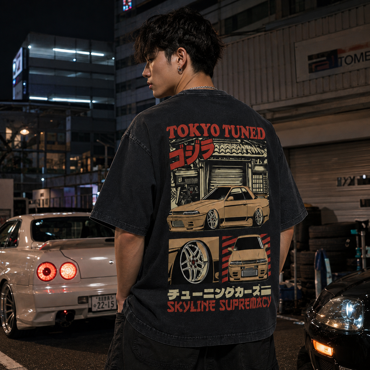 Tokyo Tuned Streetline Vintage Tee